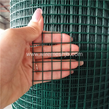 Dark Green PVC Coated Welded Wire Mesh Rolls